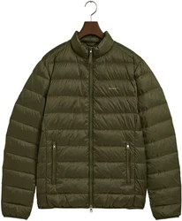 GANT Herren Daunen-Steppjacke LIGHT DOWN JACKET oliv/grn/racing grn