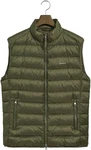 GANT Weste LIGHT DOWN VEST oliv/wei