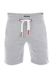 riverso Herren Sweat Short RIVMoritz Bermudashort Grau/Hellgrau/Rot