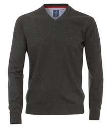 Redmond V-Ausschnitt Pullover (600) Dunkelgrau/Grau/Dunkelgrün/Braun/Khaki