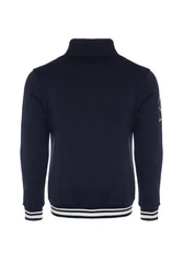 CARISMA Sweatjacke Regular Dunkelblau/Dunkelrot/Rot/Blau