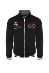 CARISMA Sweatjacke Regular Dunkelrot/Rot/Schwarz/Gelb
