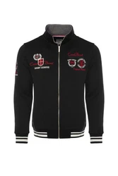 CARISMA Sweatjacke Regular Dunkelrot/Rot/Schwarz/Gelb