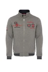 CARISMA Sweatjacke Regular Hellgrau/Grau