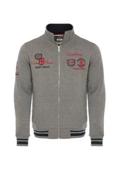 CARISMA Sweatjacke Regular Hellgrau/Grau