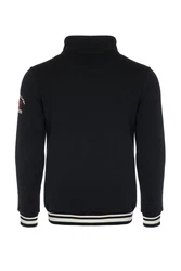 CARISMA Sweatjacke Braun/Schwarz/Hellblau/Grau/Dunkelrot