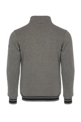 CARISMA Sweatjacke Grau/Braun/Beige/Hellgrau