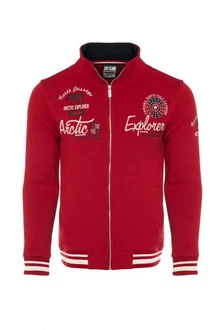 CARISMA Sweatjacke Rot/Dunkelrot