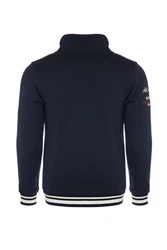 CARISMA Sweatjacke Regular Dunkelblau/Blau/Rot