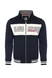 CARISMA Sweatjacke Regular Dunkelblau/Blau/Rot