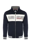 CARISMA Sweatjacke Regular Dunkelblau/Blau/Rot