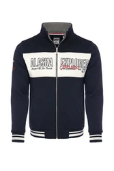 CARISMA Sweatjacke Regular Dunkelblau/Blau/Rot
