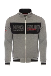 CARISMA Sweatjacke Regular Hellgrau/Grau/Dunkelgrau/Silber
