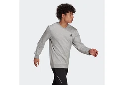adidas Sportswear Sweatshirt ESSENTIALS FLEECE Hellgrau/Grau