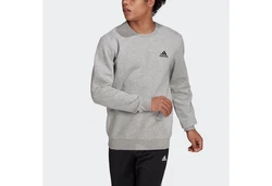 adidas Sportswear Sweatshirt ESSENTIALS FLEECE Hellgrau/Grau