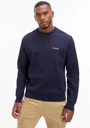 Calvin Klein Sweatshirt Micro Logo Repreve Sweatshirt mit Rundhalsausschnitt 