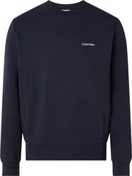 Calvin Klein Sweatshirt Micro Logo Repreve Sweatshirt mit Rundhalsausschnitt 