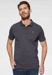 LERROS Poloshirt uni regular fit Dunkelblau/Dunkelgrau/Grau/Hellgrau