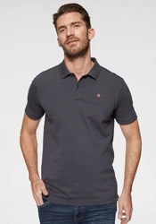 LERROS Poloshirt uni regular fit Dunkelblau/Dunkelgrau/Grau/Hellgrau