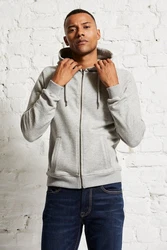 wunderwerk Hoodie Heavy Zip Hoody Male Hellgrau/Grau/Khaki/Hellblau