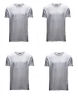 Jack & Jones T-Shirt (4er Pack) Grau/Silber/Dunkelgrau/Hellgrau Jack & Jones T-Shirt (4er Pack) Grau/Silber/Dunkelgrau/Hellgrau