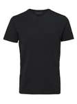 SELECTED HOMME T-Shirt SLHNEWPIMA Schwarz/Dunkelblau/Dunkelgrau