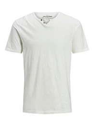 T-Shirt JJESPLIT (1-tlg) aus 100% Baumwolle