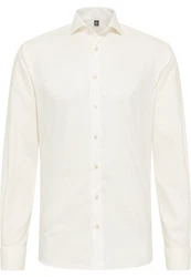 Eterna Langarmhemd MODERN FIT Weiß/Creme/Khaki/Beige