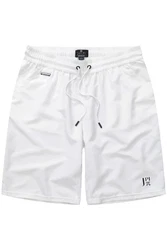 JP1880 Bermudas Sportshorts Tennis QuickDry Elastikbund Weiß/Creme