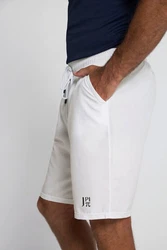 JP1880 Bermudas Sportshorts Tennis QuickDry Elastikbund Weiß/Creme