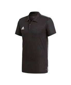 adidas Performance T-Shirt Core 18 ClimaLite Poloshirt Schwarz/Grau/Dunkelgrau/Braun