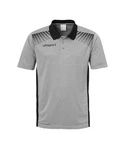 uhlsport T-Shirt Goal Poloshirt Hellgrau/Grau/Dunkelgrau