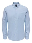 Only & Sons Hemd Neil Hellblau/Blau