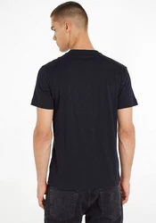 Calvin Klein T-Shirt MICRO LOGO INTERLOCK T-SHIRT Hellblau/Braun/Dunkelblau/Gelb/Grau