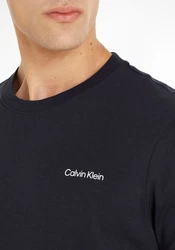 Calvin Klein T-Shirt MICRO LOGO INTERLOCK T-SHIRT Hellblau/Braun/Dunkelblau/Gelb/Grau