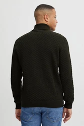 !Solid Rollkragenpullover SDClive RN Dunkelgrün