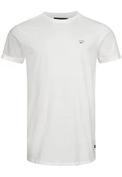 Indicode T-Shirt Kloge Grau/Creme/Weiß/Khaki