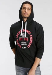 Jack & Jones Kapuzensweatshirt JJ JJANDY SWEAT HOOD Dunkelblau