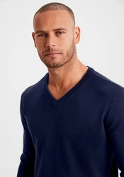 H.I.S Strickpullover mit V-Ausschnitt 