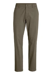 H.I.S Chinohose Regular-Fit Khaki/Dunkelgrün