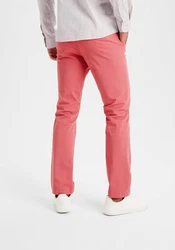 H.I.S Chinohose Regular-Fit Rot/Rosa