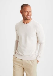 H.I.S Strickpullover Regular Fit Weiß/Creme/Khaki/Grau/Beige