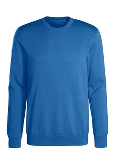 H.I.S Strickpullover Regular Fit Blau/Hellblau H.I.S Strickpullover Regular Fit Blau/Hellblau