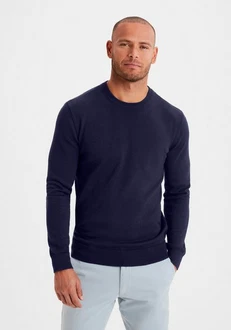 H.I.S Strickpullover Regular Fit Dunkelblau