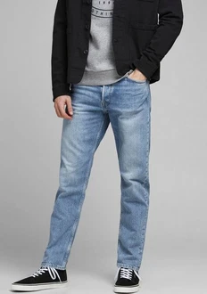 Jack & Jones 5-Pocket-Jeans blau Jack & Jones 5-Pocket-Jeans blau