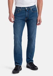 Pierre Cardin 5-Pocket Jeans Lyon Tapered Futureflex Dunkelblau/Blau/Hellblau