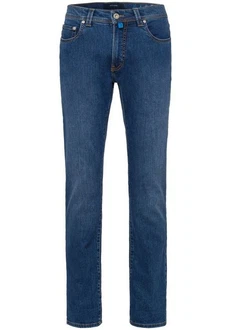 Pierre Cardin 5-Pocket Jeans Lyon Tapered Futureflex Dunkelblau/Blau/Hellblau