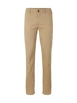 TOM TAILOR Chinohose Stretch Chino Slim Khaki/Beige/Braun