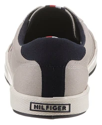 TOMMY HILFIGER Sneaker navy / stone / feuerrot / weiß