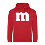 Youth Designz Kapuzenpullover Team M Hoodie Rot/Dunkelrot